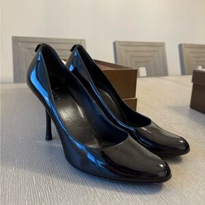 Gucci Black Patent Leather Women's Heels